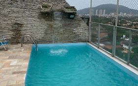 Cobertura com piscina e churrasqueira - Guarujá