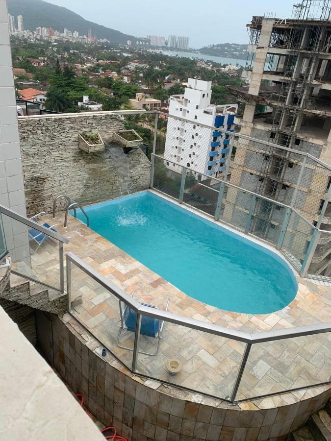 Cobertura com piscina e churrasqueira - Guarujá Exterior foto